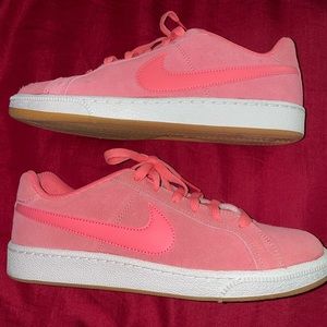 Nike Court Royals Pink Suede Sneakers